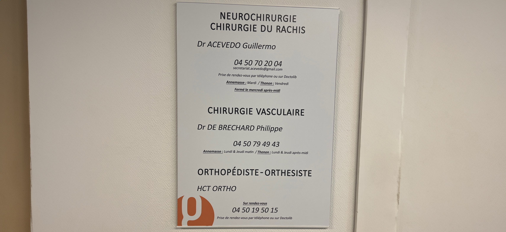 HCT ORTHO annemasse, centre de consultation du genevois