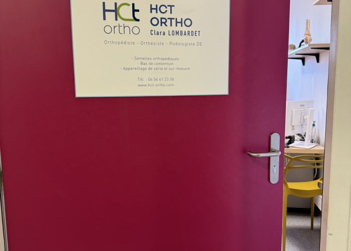 cabinet HCT ORTHO dans la clinique générale d'Annecy, étage 0